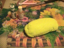 Торт с бантом из мастики Букет роз - шаг 13