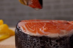 название картинки Семга на пару