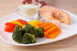 название картинки Семга на пару