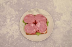 название картинки Сэндвич с ветчиной