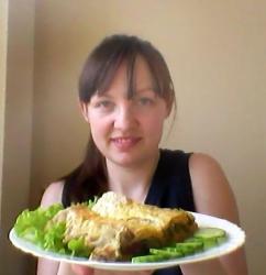 название картинки Лаваш в духовке с начинкой из овощей