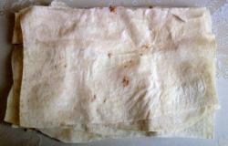 название картинки Лаваш в духовке с начинкой из овощей