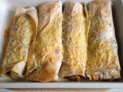 название картинки Лаваш в духовке с начинкой из овощей