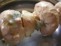 Шампиньоны на костре