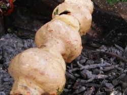 Шампиньоны на костре