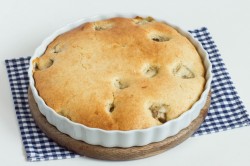 название картинки Шарлотка с яблоками и бананом