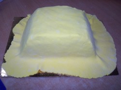 Торт Шашечка такси - шаг 17 Торт Шашечка такси - шаг 17