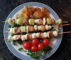 название картинки Шашлык из лосося