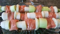 название картинки Шашлык из лосося