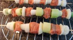 название картинки Шашлык из лосося