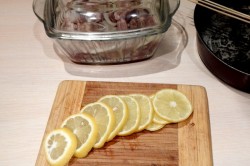 Шашлык из свинины с лимоном в аэрогриле