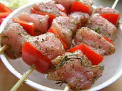 Шашлык из свинины в мультиварке