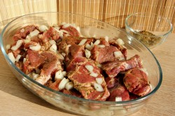 Шашлык на решётке