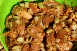 Шашлык на решётке