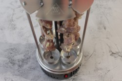 Шашлык в электрошашлычнице