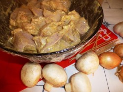 название картинки Шашлык в горчице