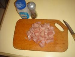 Шаурма с курицей в лаваше