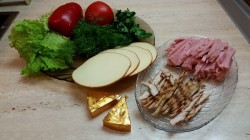 Шаурма в лепешке по-домашнему