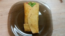 Шаурма в лепешке по-домашнему