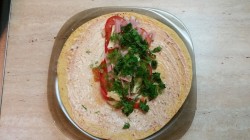 Шаурма в лепешке по-домашнему