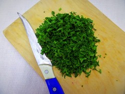 Щи с зеленью шпината