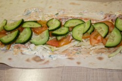 Шаверма в лаваше с курицей в домашних условиях