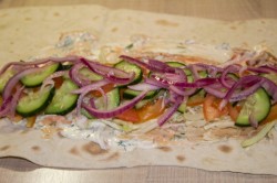 Шаверма в лаваше с курицей в домашних условиях