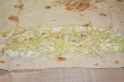 Шаверма в лаваше с курицей в домашних условиях