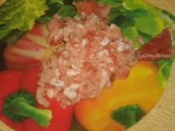 Шницель рубленый из свинины