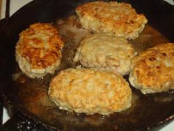 Шницель рубленый из свинины