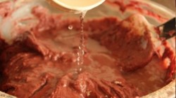 Шоколадно-свекольный торт