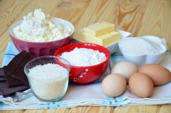 название картинки Шоколадно творожный пирог Баунти