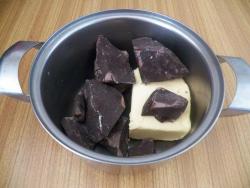 Шоколадно-творожный торт