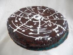 Шоколадно-творожный торт