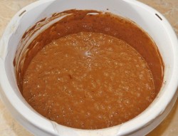 Шоколадно вишневый торт