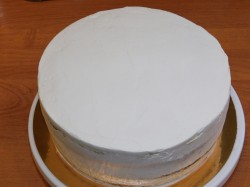 Шоколадно вишневый торт