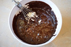 Брауни с творогом и вишней