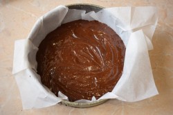 Брауни с творогом и вишней