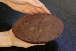 Шоколадный кекс в микроволновке с ванилью и сметаной - шаг 6 Шоколадный кекс в микроволновке с ванилью и сметаной - шаг 6