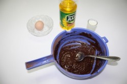 Шоколадный кекс за 10 минут в микроволновке