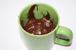 Шоколадный кекс за 10 минут в микроволновке