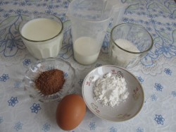 название картинки Шоколадный пудинг молочный