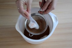 Шифоновый бисквит шоколадный