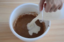 Шифоновый бисквит шоколадный