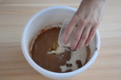 Шифоновый бисквит шоколадный