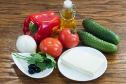 Шопский салат классический болгарский