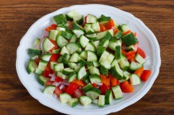 Шопский салат классический болгарский