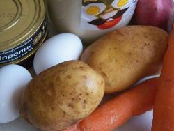 Шпроты под шубой