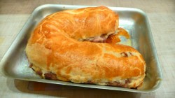 название картинки Штрудель мясной слоеный на молоке