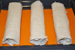 Штрудель с яблоками из лаваша - шаг 10